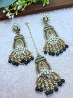 Load image into Gallery viewer, साइमन मिरर टिक्का सेट इंडियन ज्वैलरी