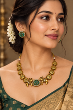 Load image into Gallery viewer, Elephant High Quality gold plated Choker set