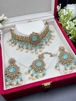 Load image into Gallery viewer, Monalisa Rani Royal Polki Choker Set
