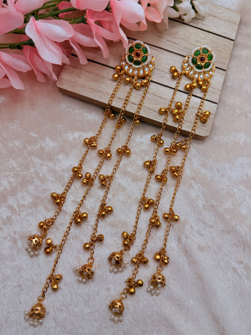 Kashmiri long earring