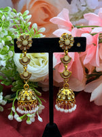 Load image into Gallery viewer, Oxidized Dangly Earrings