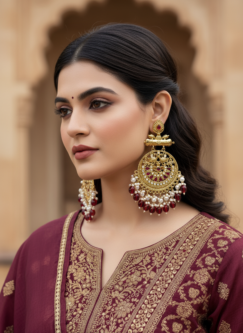 Shehnaaz Gill Inspired Earrings