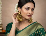 Load image into Gallery viewer, Oxidized Dangly Earrings