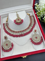 Load image into Gallery viewer, Deepali Kundan Choker Set.
