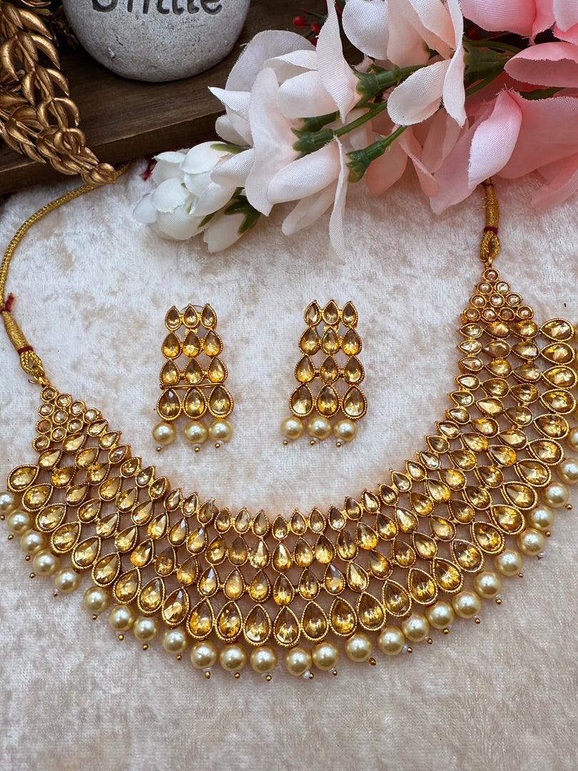 Kiara Indian Necklace set