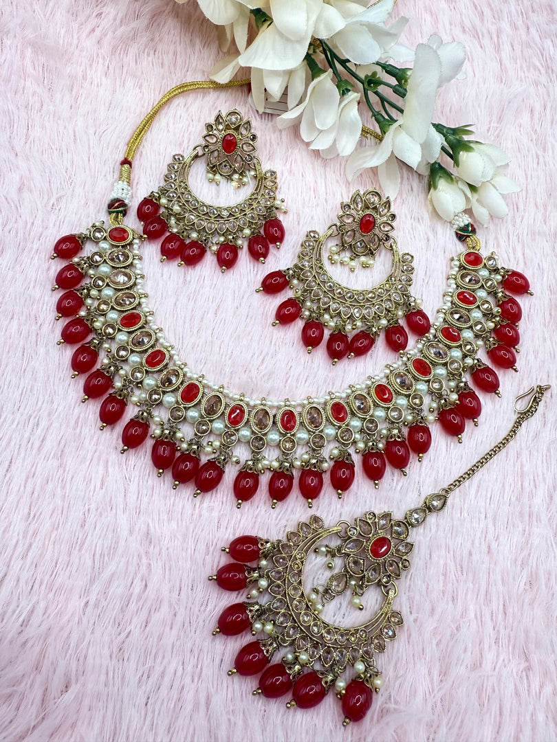 Karuna Polki Choker Set