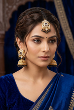 Load image into Gallery viewer, Pakistani jhumka tikka set