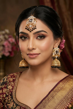 Load image into Gallery viewer, Pakistani jhumka tikka set