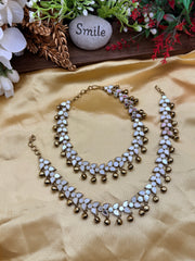 Antique gold Mirror Payal