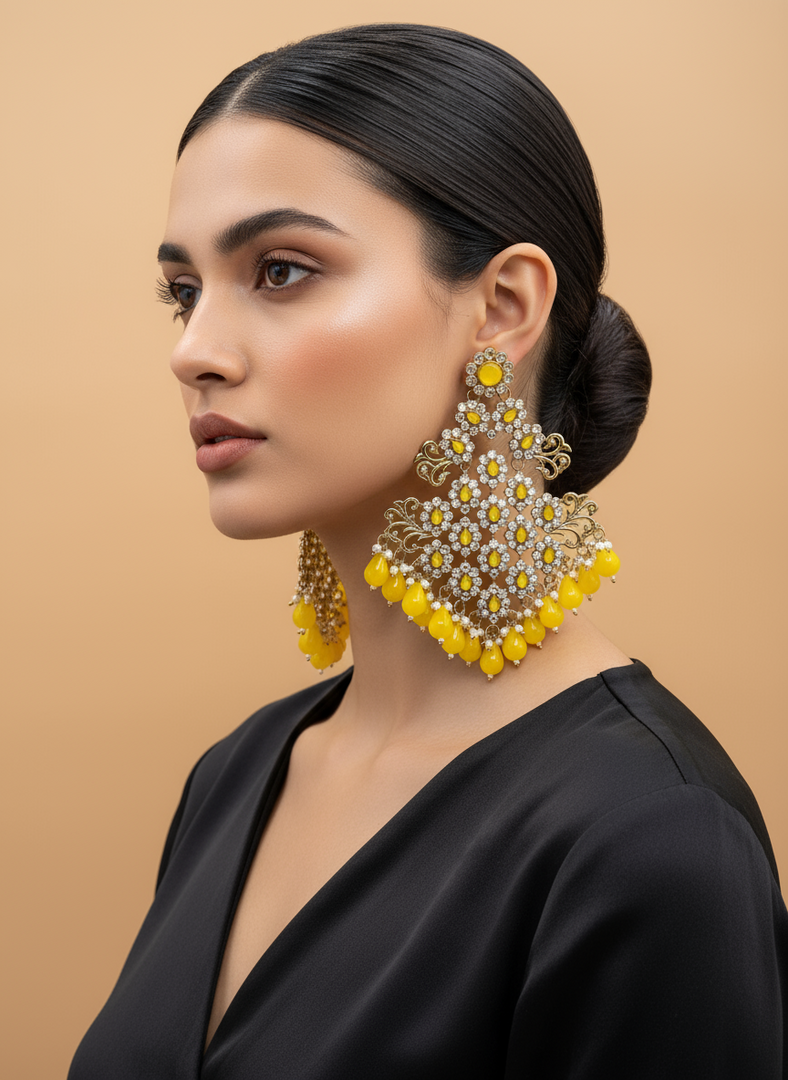 Monisha Big Statement Earring