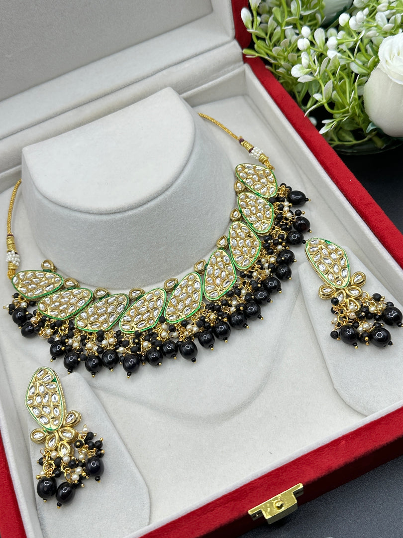 Kundan Indian Necklace Set