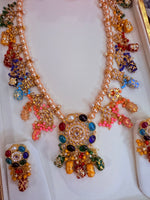 Load image into Gallery viewer, नवरतन मोती कुन्दन माला
