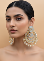 Load image into Gallery viewer, Golden Mirror Earring