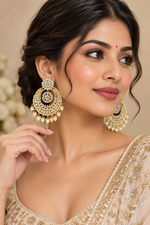 Load image into Gallery viewer, Golden Mirror Earring
