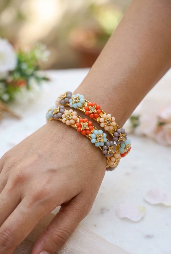 Nazma Multi Color Kada