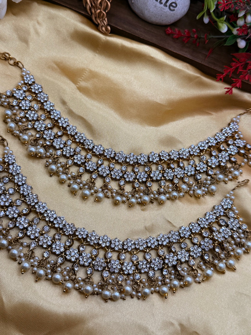 पारंपरिक दुल्हन चांदी की पायल