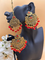 Load image into Gallery viewer, Anchal Polki Tikka Sets