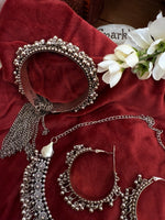 Load image into Gallery viewer, ऑक्सीकृत हार सेट
