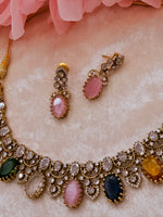 Load image into Gallery viewer, Multicolor Ad Victorian Necklace