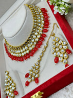 Load image into Gallery viewer, Ruhi Red Necklace
