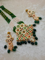 Load image into Gallery viewer, Meenakari Kundan Rajwadi Mala