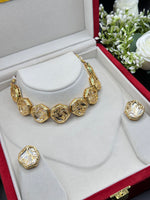 Load image into Gallery viewer, Designer kundan Choker With Earrings
