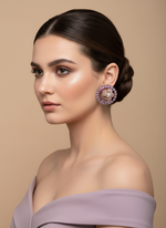 Load image into Gallery viewer, अमेरिकन डायमंड ओवरसाइज़्ड स्टड