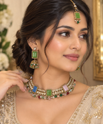 Load image into Gallery viewer, Jana Mirror choker set