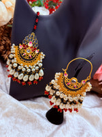 Load image into Gallery viewer, मीनाकारी टीका बाली
