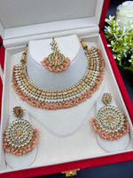 Load image into Gallery viewer, Deepali Kundan Choker Set.
