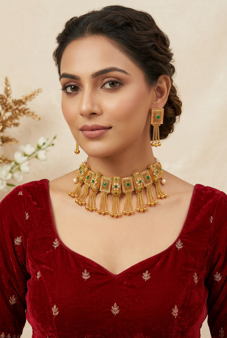 Durga High Quality Golden Set
