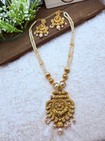 Load image into Gallery viewer, Mahi AntiqueGold  matte gold Necklace Set