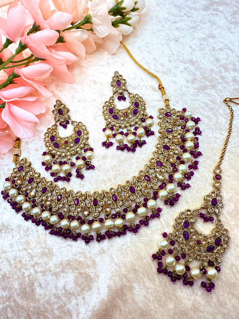 Ishita Polki Indian Choker Set