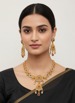 Load image into Gallery viewer, दीपा टेम्पल ज्वैलरी सेट