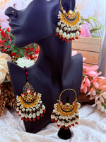 Load image into Gallery viewer, मीनाकारी टीका बाली
