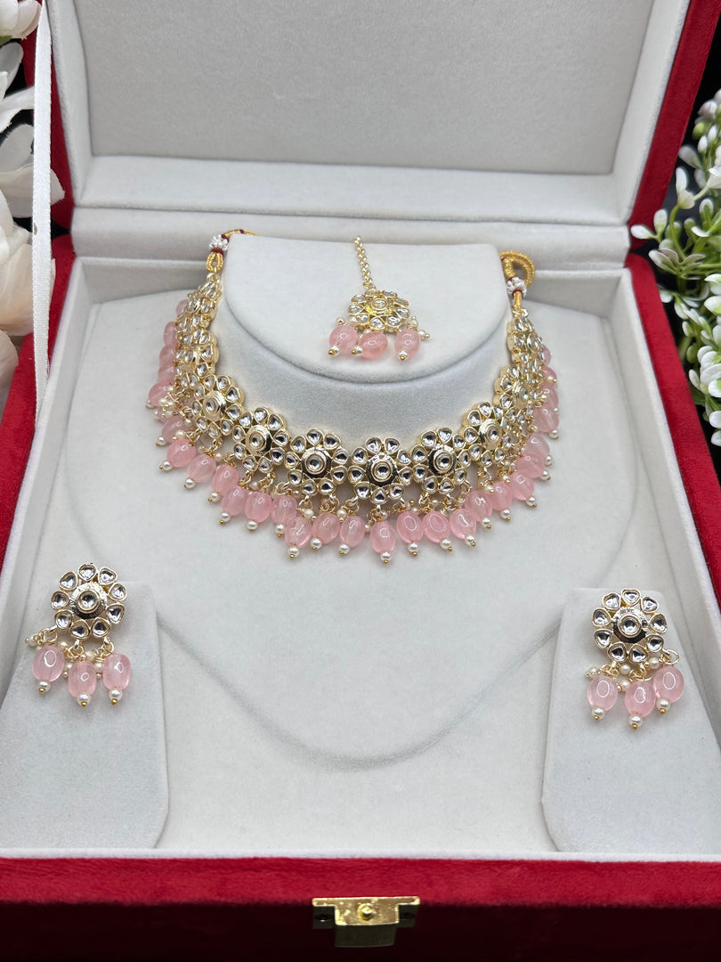 Khushi Kundan Indian Choker Set