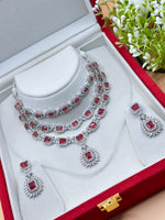 Load image into Gallery viewer, Simrat Ad Necklace Earring Set
