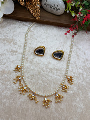 Kundan Meenakari Necklace Set