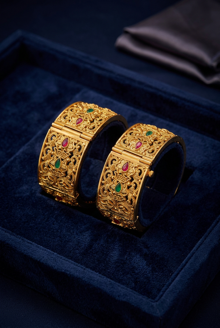 Golden rajasthani kada