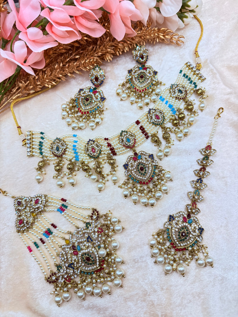 Zaina Pakistani Choker Set