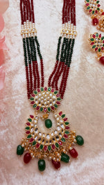 Load image into Gallery viewer, Kundan Mala with jhumka