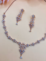 Load image into Gallery viewer, Shalin American Diamond Necklace set
