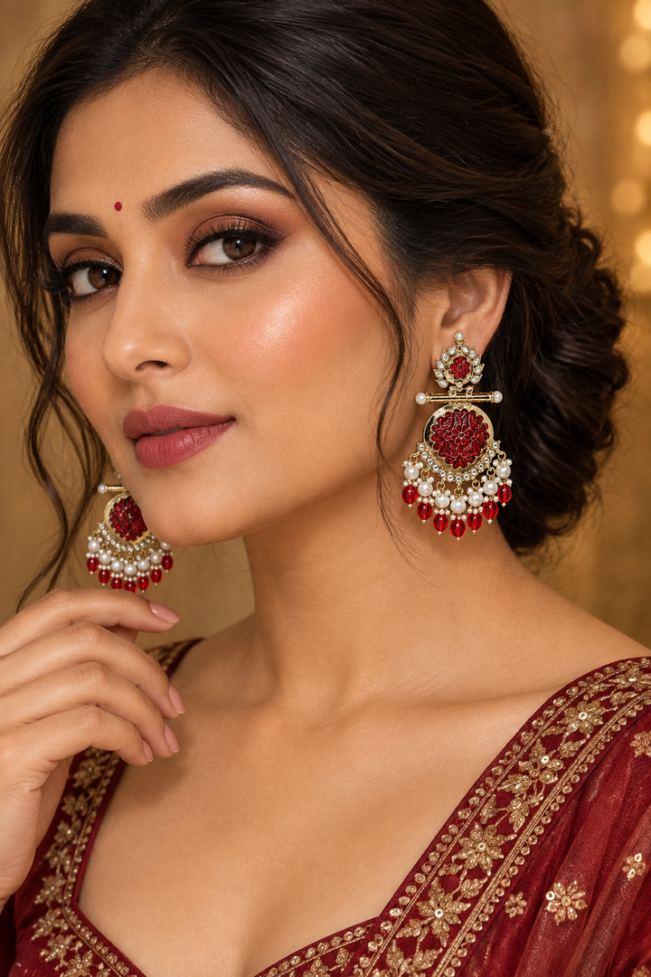 Sanjana Chandbali Earrings