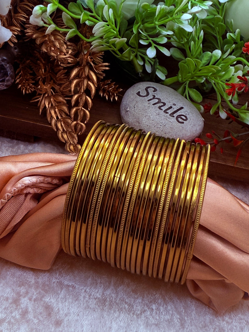 Golden Metal bangles