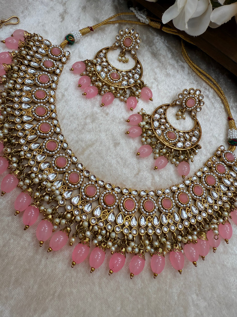 Kundan Monisa Necklace