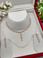 Load image into Gallery viewer, Marian American Diamond Necklace set
