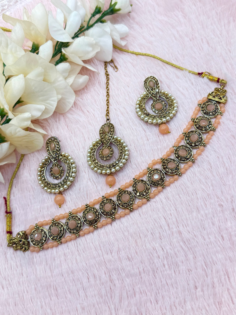 Tamana Stone Choker set