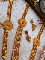 Load image into Gallery viewer, Sarswati Mala choker Combo Set
