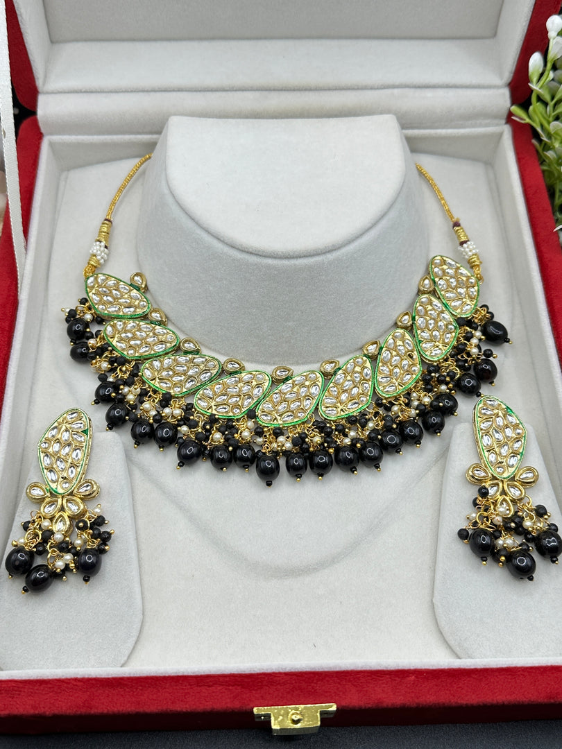 Kundan Indian Necklace Set