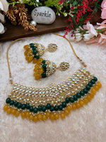 Load image into Gallery viewer, साँवरिया कुन्दन चोकर सेट